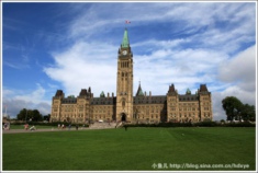 实拍加拿大国会大厦