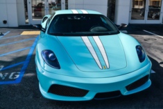 Tiffany蓝配色版法拉利430 Scuderia