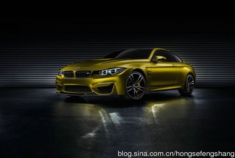 宝马M4 Coupe双门概念跑车正式亮相