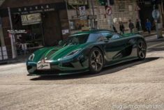 令人惊叹的绿色Koenigsegg Agera S
