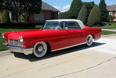1956年红色林肯大陆MKII美图与你赏析
