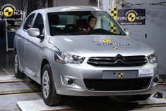 雪铁龙爱丽舍获Euro-NCAP三星安全评级