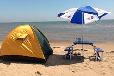 盛夏将过 河北南戴河自驾游之旅