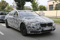 2016款宝马7系谍照曝光 或亮相巴黎车展