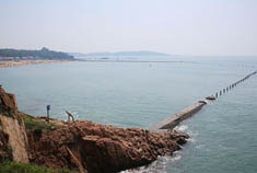 越野自驾游--行走在青岛第一海水浴场