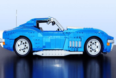 1969款Chevy Corvette玩具车模