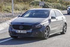 2015款奔驰A级车谍照首次曝光