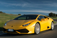 兰博基尼HuracánLP610-4亮光黄实拍图片欣赏