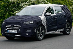 新一代现代iX35德国路试谍照曝光 2015年发布