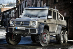 图赏奔驰G63 AMG 6轮驱动改装猛兽