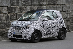 新一代Smart Fortwo谍照曝光 巴黎车展首发