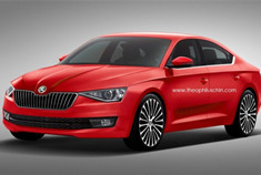 斯柯达明锐四门轿跑“Garde”假想图曝光 