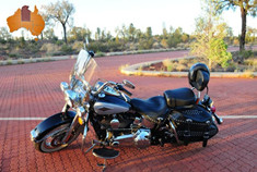 澳大利亚的两轮世界 哈雷骑行者的圣地