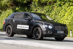 全球最豪华SUV车型 宾利SUV路试谍照曝光