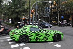 肌肉感十足 2015款奔驰AMG GT测试谍照曝光