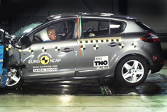 Euro NCAP新安全评级发布 梅甘娜仅获三星