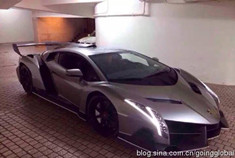 全球仅三台 传奇蛮牛兰博基尼Veneno惊现北京
