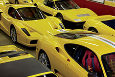 法拉利收藏家的黄色家族