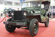 实拍刘邓大军的指挥战车威利斯吉普车