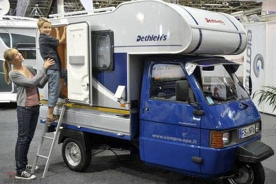 不一样的摩旅：比亚乔旅居三轮摩托车