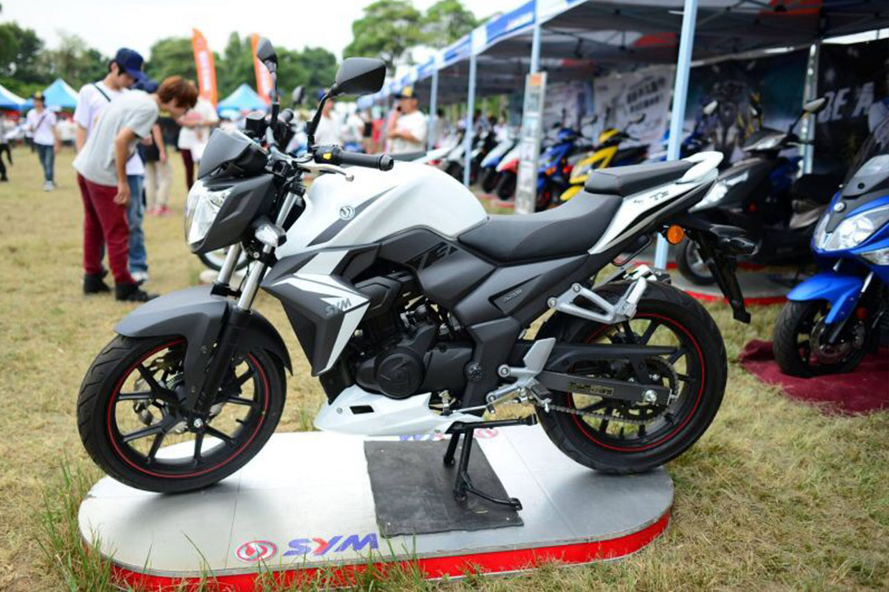 台湾三阳SYM-T3谍照图近日网络流出