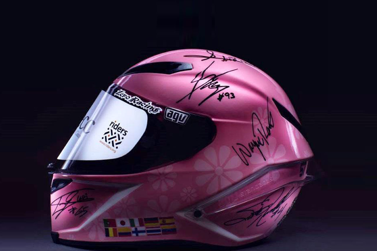 迄今为止最贵的头盔-价值31万美元的AGV