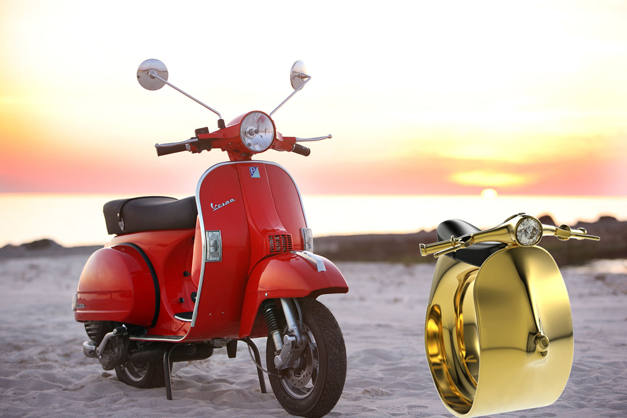 让VESPA追随者欲罢不能的鍍金戒指