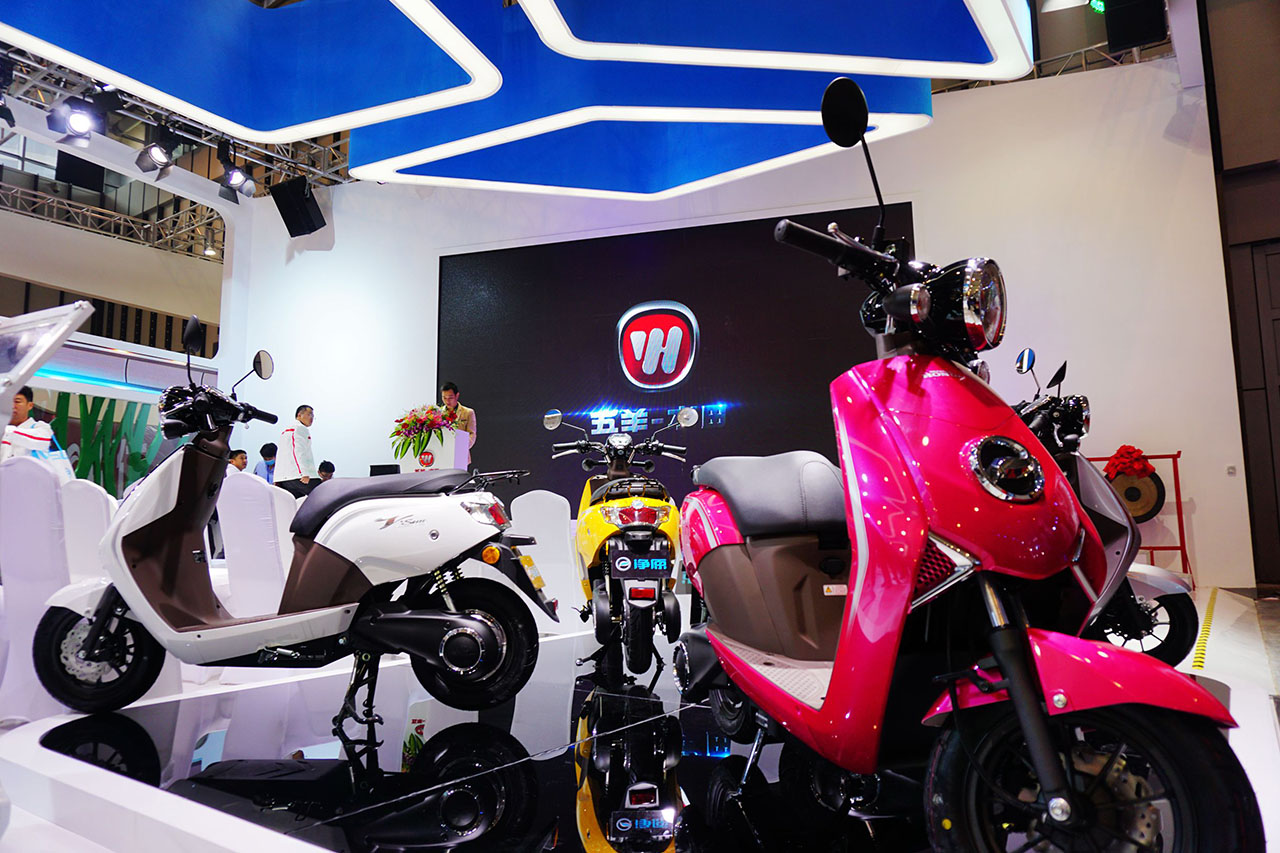 五羊-本田于南京电动车展发布净原S3