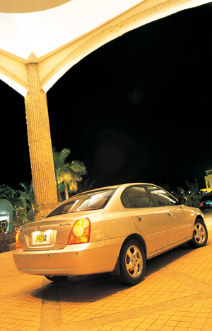 逐风摇辔行--海南再试伊兰特