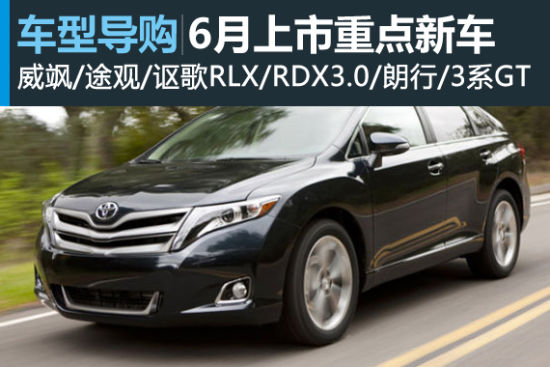 威飒/途观领衔 6月上市重点新车盘点