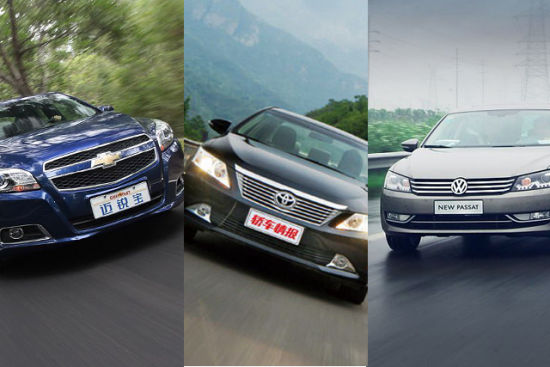 精英汇--对比迈锐宝vs凯美瑞vs帕萨特