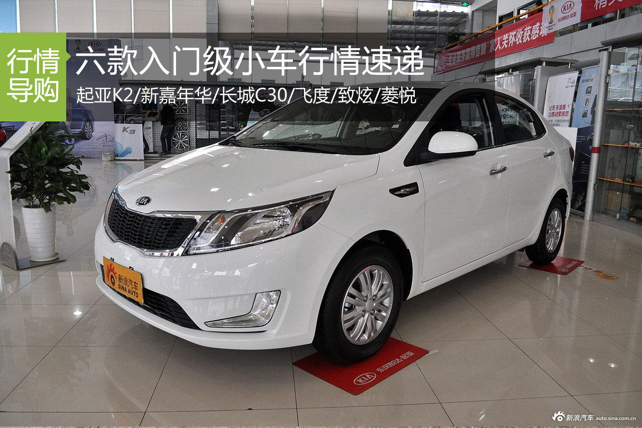 马上有车 六款入门级小车行情速递