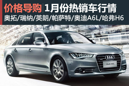 新年新气象 1月各级别热销车型行情快报