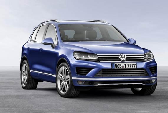 改款大众途锐官图发布 将亮相北京车展