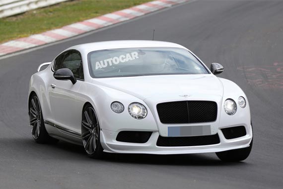 宾利欧陆GT V8 RS谍照曝光 马力超550 bhp