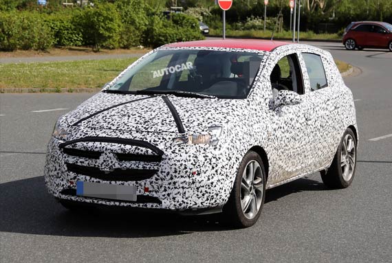 新一代欧宝Corsa谍照曝光 巴黎车展首发