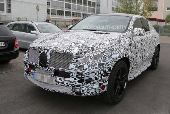 奔驰MLC级谍照首度曝光 2015年投产