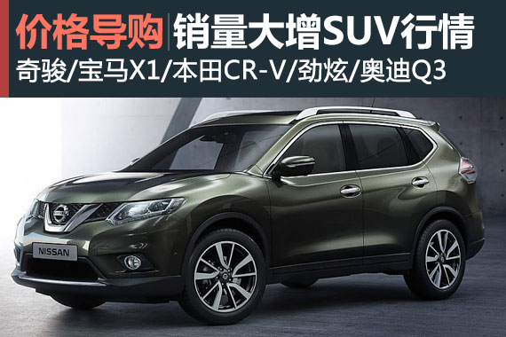 最高优惠7.98万元 4月销量大增SUV行情