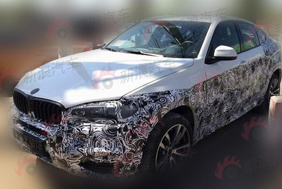 全新宝马X6国内谍照曝光 广州车展将发布