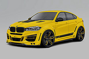 Lumma Design改装2015款宝马X6预告图