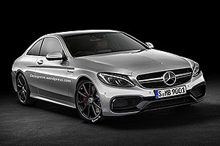 梅赛德斯-奔驰C63 AMG Coupe假想图