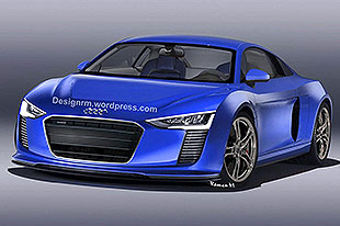 形似大号TT 下一代奥迪R8假想图发布