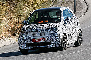 2015款奔驰smart fortwo Brabus版谍照