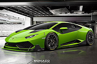 兰博基尼Huracan Super Trofeo假想图