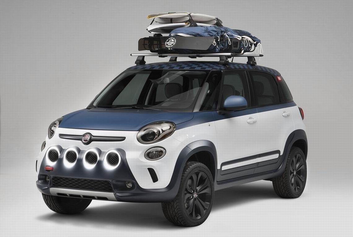 菲亚特推出500L Vans概念车