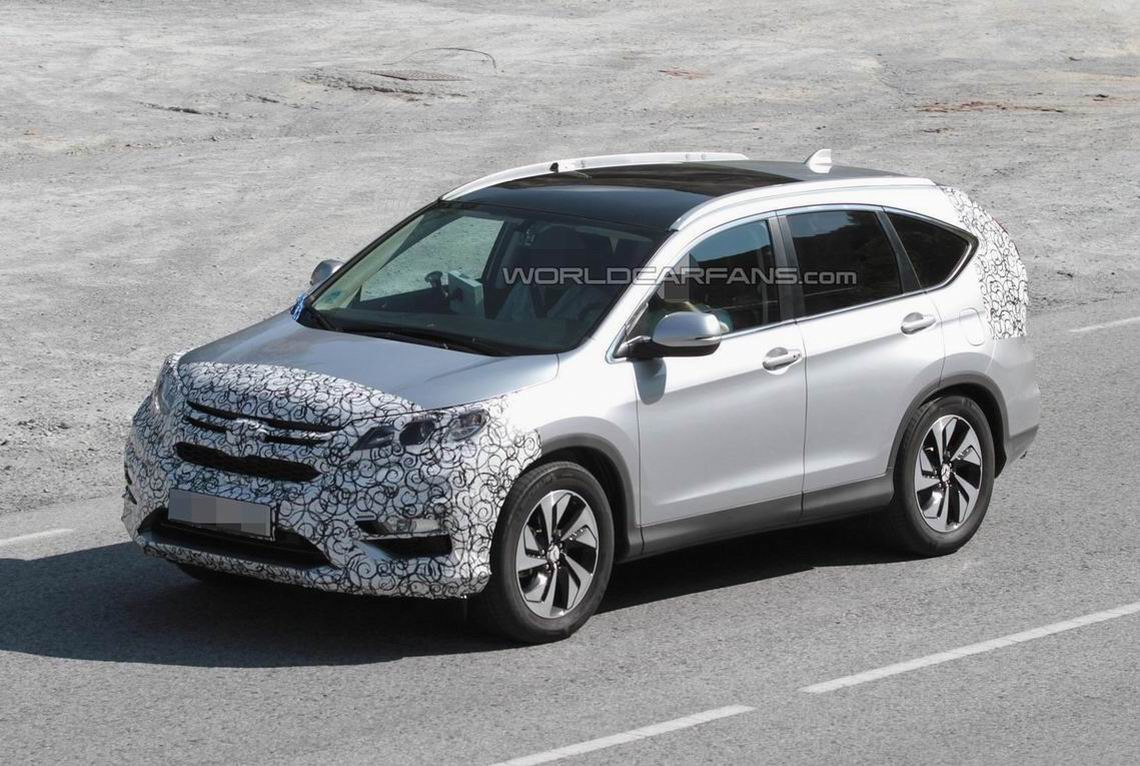 新款本田CR-V路试谍照曝光 将2015年上市