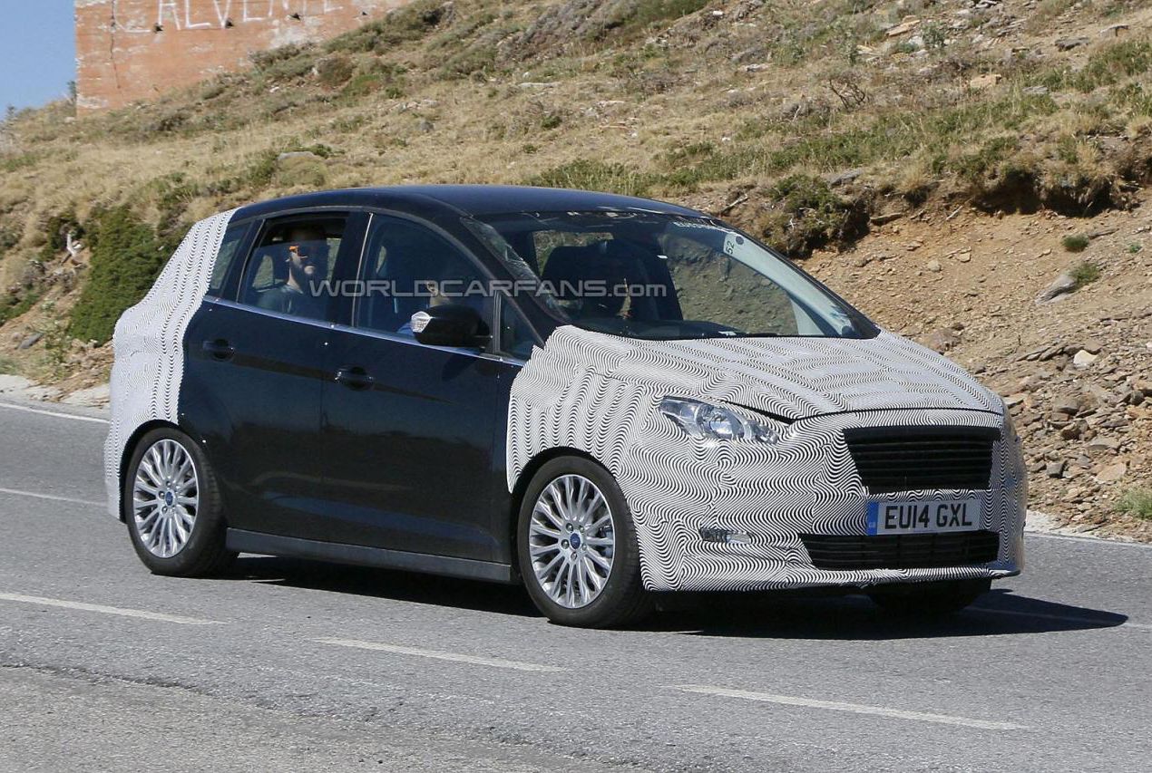 改款福特C-Max谍照曝光 外观内饰小改