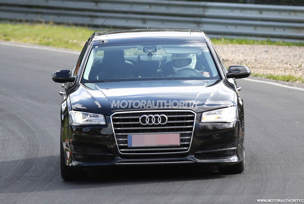 新一代奥迪A8谍照曝光 或2016年底发布