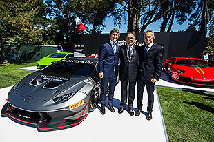 兰博基尼Huracan Super Trofeo亮相圆石滩