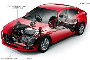马自达研发柴电混动技术 百公里油耗2.5L